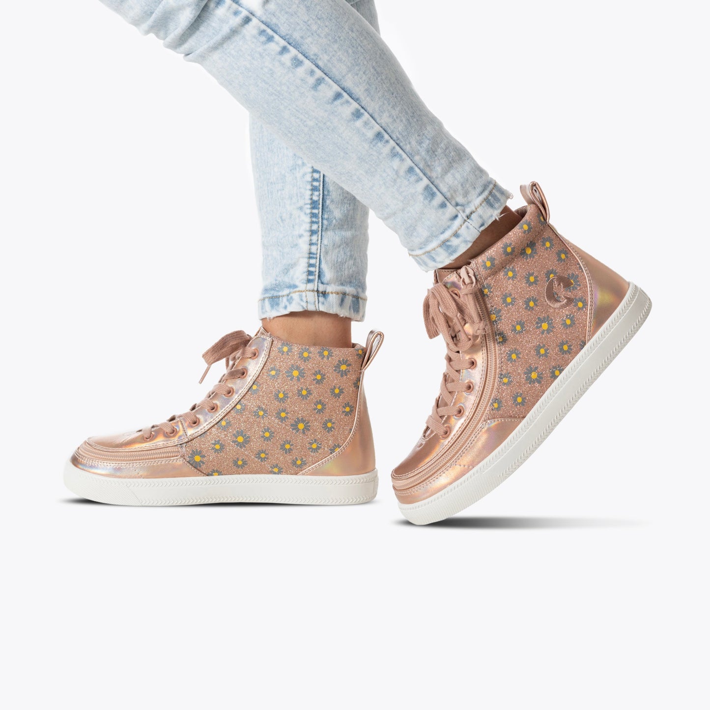 Rose Gold Daisy BILLY Classic Lace High