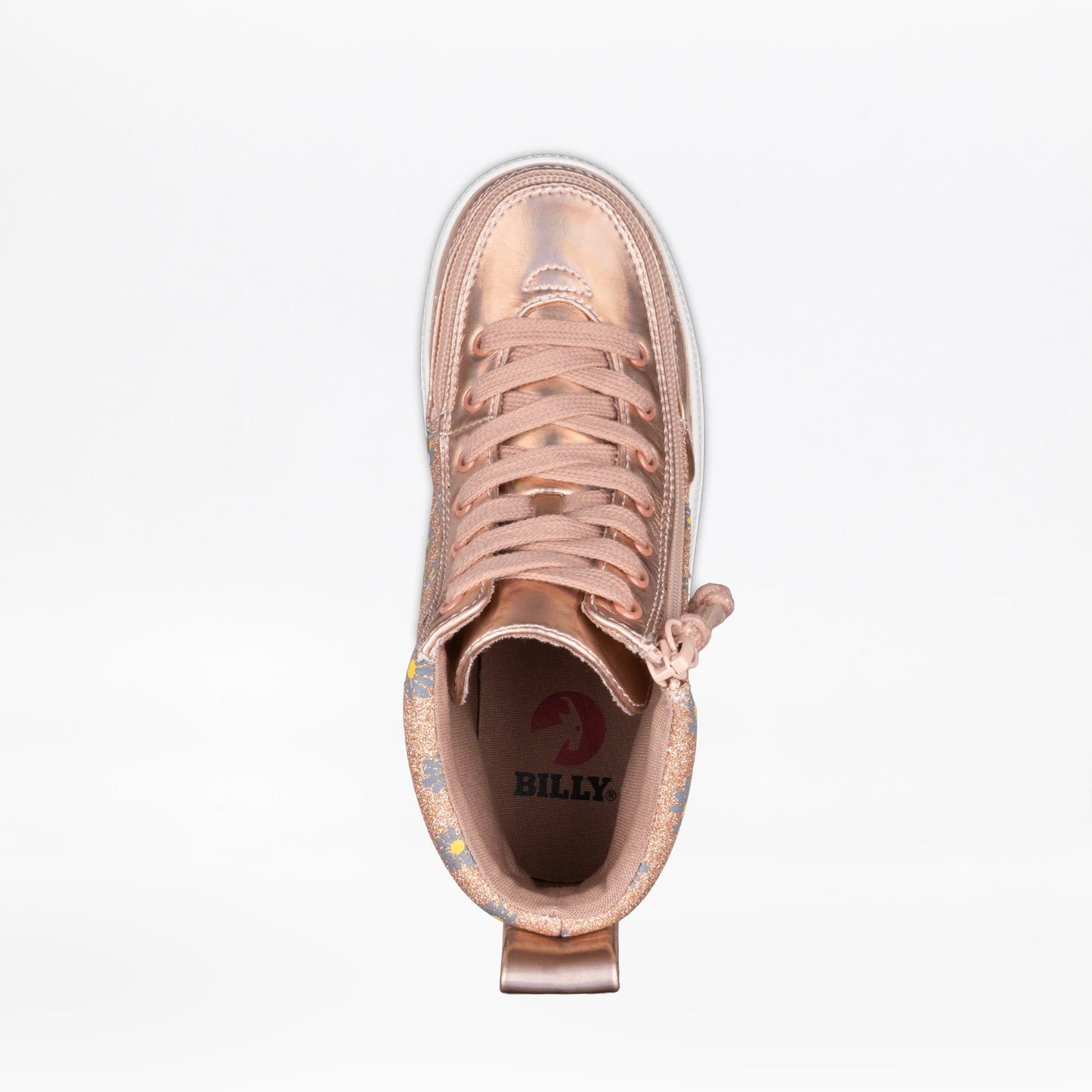 Rose Gold Daisy BILLY Classic Lace High